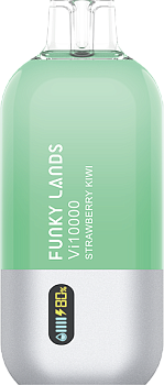 Funky Lands Vi10000 одноразовый POD "Strawberry Kiwi / Клубника Киви" 20мг.
